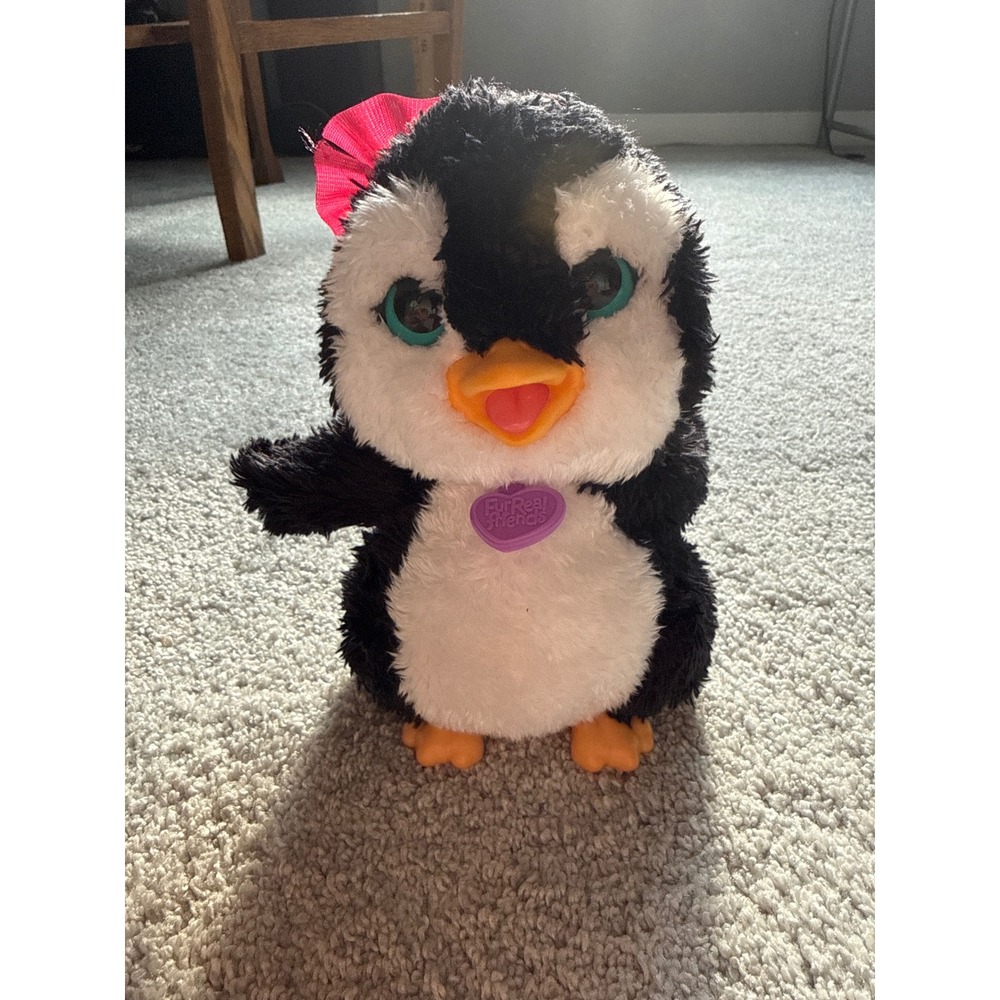 FurReal Friends Piper My Dancing Penguin Electronic Interactive Plush Toy Black